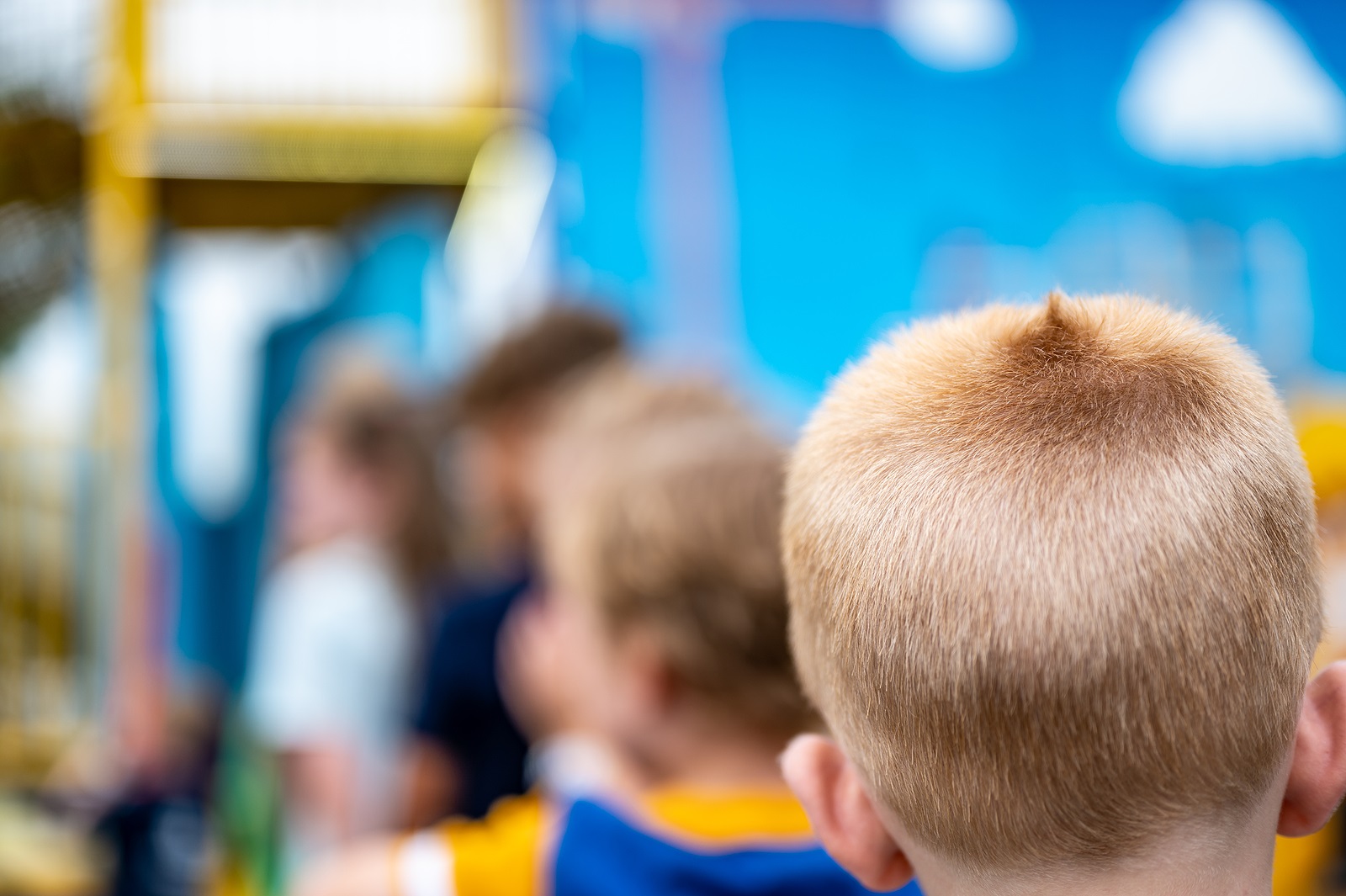 Children waiting to get tested for Autism in Chicago